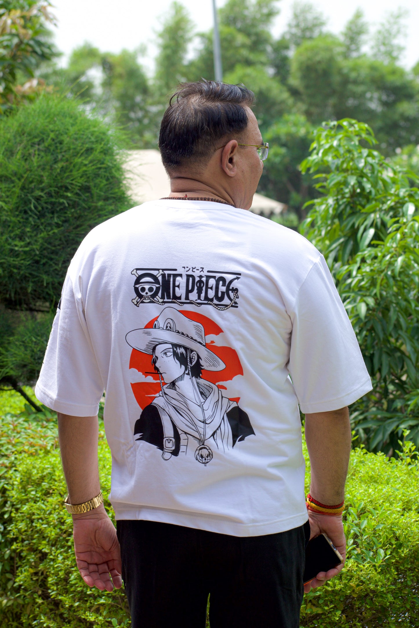 portgas D.asce over-sized T-shirt